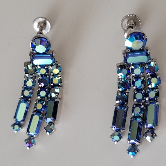 Sherman Jewelry - Vintage Sherman Screwback Earrings